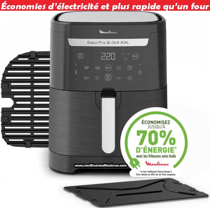 Guide de l'utilisateur de la friteuse à air Moulinex EZ501810 Easy Fry And  Grill