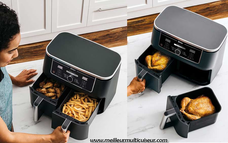 Friteuse Sans huile Ninja Foodi Dual Zone Airfryer Digital - 2