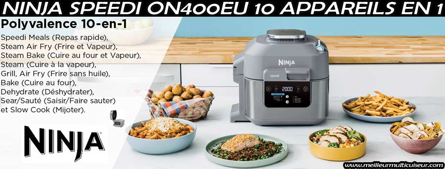 Ninja Speedi 10-en-1 Rapid Cooker & Air Fryer ON400EUDBCP