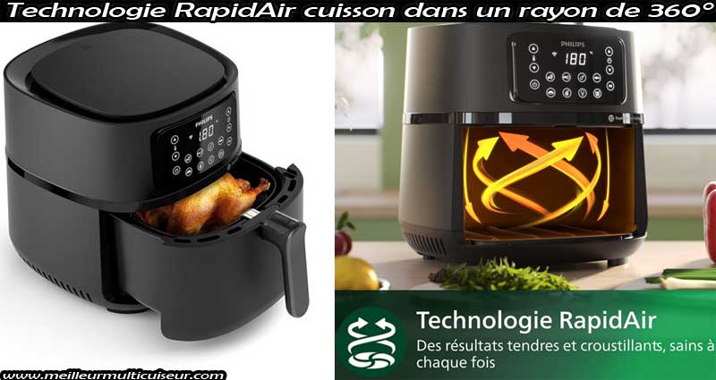 Friteuse Philips Airfryer connecte serie 5000 XXL HD9285/93