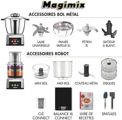 Accessoires du robot Magimix