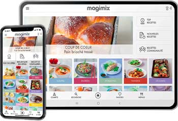 Application du Cook Expert Magimix