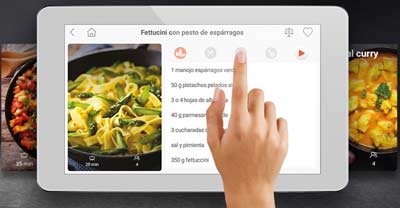 Recettes interactives
