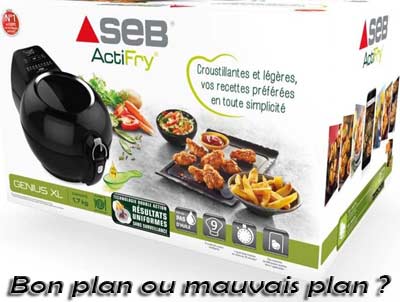 Critique de la friteuse sans huile Actifry Genius de SEB