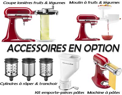 Accessoires en option du robot Kitchen Classic 5K45SSEOB