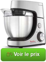 Tarif du robot Masterchef Gourmet QA519D32 de Moulinex