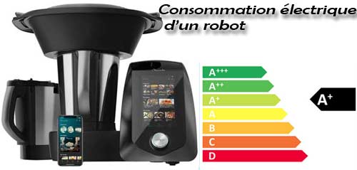 Conso électrique d'un robot cuiseur