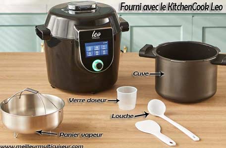 Contenu de la boîte du KitchenCook LEO