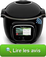 Consulter les avis sur le Cookeo Touch WIFI CE902800 noir de Moulinex