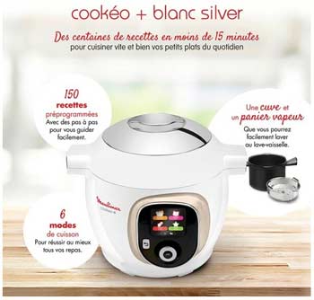 Cookéo Blanc Silver