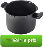 Prix de la cuve en option pour Cookeo