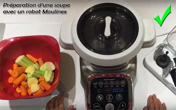 Soupe au robot cuiseur multifonction Moulinex