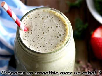 Smoothie fait au robot Magimix