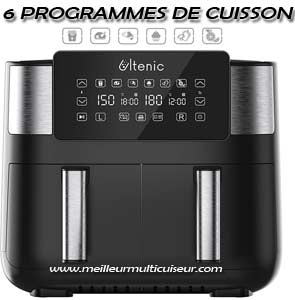 Les 6 programmes de cuisson sur ULTENIC K20