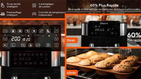 Panneau de commandes de l'Ultenic K20