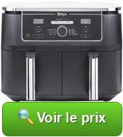 Voir le prix de l'Air Fryer Ninja Foodi Max AF400EU Dual Zone Double Cuve