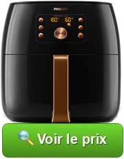 Voir le prix du AirFryer Smart Sensing XXL Premium de Philips