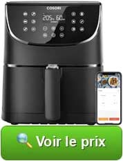 Voir le prix de l'airfryer Smart XXL Wi-Fi de Cosori