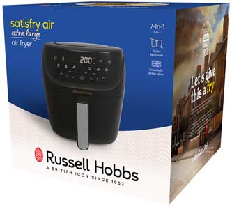 Boîte d'emballage du Air Fryer SatisFry XL Russell Hobbs
