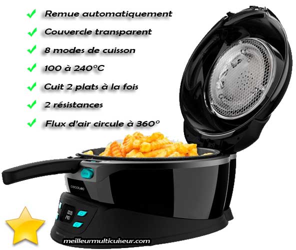 Avis sur la friteuse sans huile TurboCecofry 4D Healthy de CECOTEC