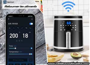 Smart Cube Wi-Fi Aigostar notification pour remuer les aliments