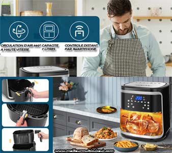 Smart Cube Aigostar technologie cuisson à 360°