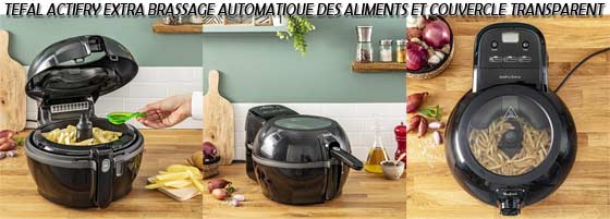 Avis du guide sur l'airfryer Actifry Extra FZ722815 de TEFAL