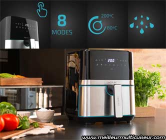 8 modes de cuisson du Cecofry 5500 Pro