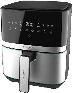 Caractéristiques techniques de l'airfryer Cecofry 5500 Pro Full Inox 03317 CECOTEC