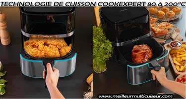 Technologie de cuisson PerfectCook sur Cecofry 5500 Pro