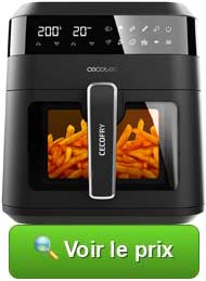 Voir le prix de l'air fryer Cecofry Experience Window 6000 de Cecotec