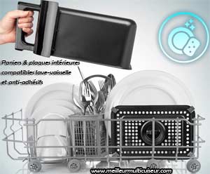 AF24 Duronic paniers et plaques intérieures compatibles lave-vaisselle