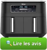 Lire les avis sur la friteuse sans huile Ninja AF300EU Foodi Dual Zone