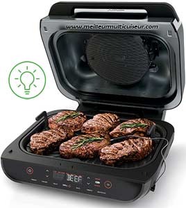 AG551EU Ninja Foodi Max grill d'intérieur sans fumée et airfryer