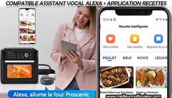 Proscenic T31 WIFI est compatible avec Alexa commandes vocales