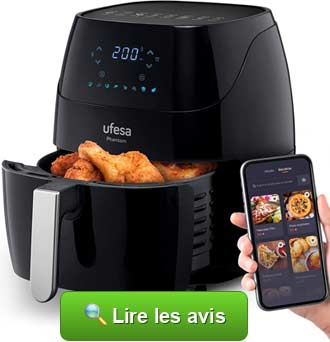 Vérifier le prix de la friteuse sans huile UFESA AF5000 Phantom WIFI