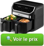 Vérifier le prix de l'airfryer Ufesa Thunder Dual Zone