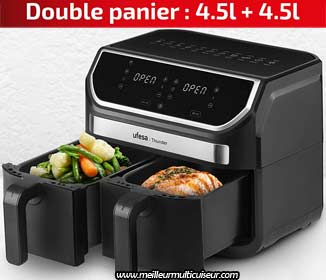 Thunder Dual Zone de la marque Ufesa avec double panier