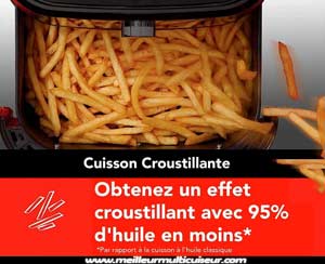 Instant Vortex 6 préparer des frites croustillantes