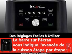 Avantage du Vortex Instant Pot : facile à utiliser