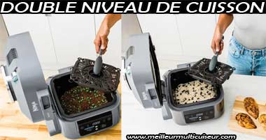 Double niveau de cuisson sur Ninja Speedi