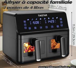 Tiastar 8 litres soit 2 paniers de 4 litres