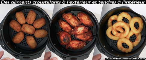 Cuissons tendres et croustillantes airfryer Twist Ufesa