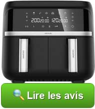 Consulter les avis sur la friteuse sans huile Cecofry Advance Double de CECOTEC