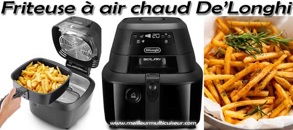 Avis du guide d'achat sur la friteuse sans huile De'Longhi FH2184.BK Idealfry