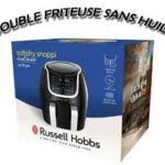 Avis sur la friteuse sans huile à double compartiment Satisfry Snappi 27290-56 Russel Hobbs