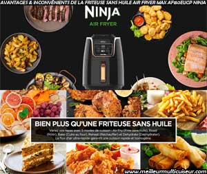 Avantages et inconvénients de la friteuse sans huile Ninja Max Air Fryer