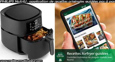 Application Philips NutriU pour la friteuse sans huile WIFI HD9285/90