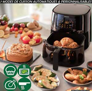 Philips Essential Airfryer XL HD9270-96 7 Modes de cuisson personnalisables