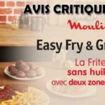 Avis sur Easy Fry & Grill XXL EZ801810 noire 6,5 litres de Moulinex
